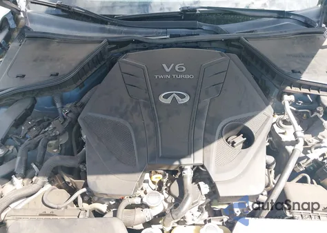 2021 Infiniti Q50 Red Sport 400 из США, поврежденный, VIN JN1FV7DP4MM850047